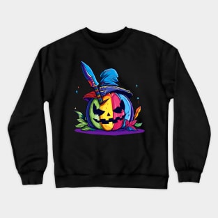 Helloween Wpap Art Crewneck Sweatshirt